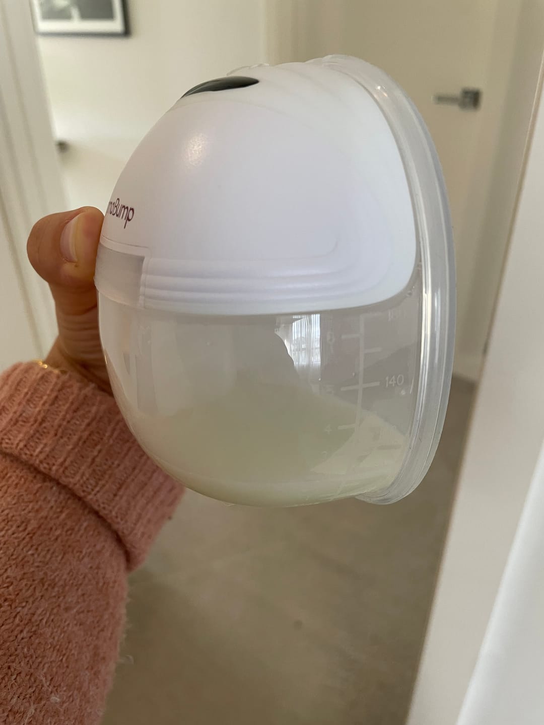 Customer photo review of The Luna© Wearable Breast Pump