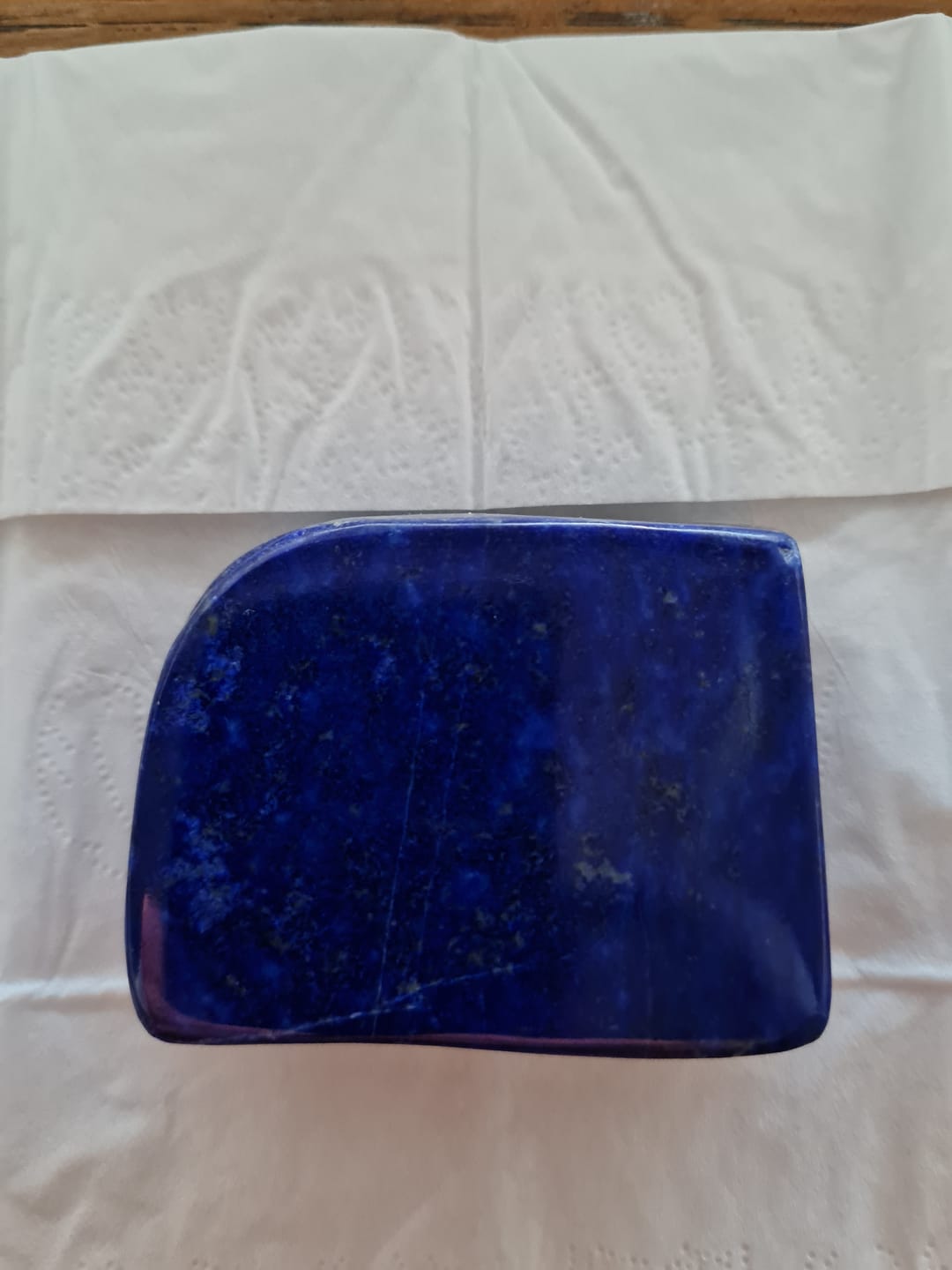 Customer photo review of Lapis Lazuli - Forme libre