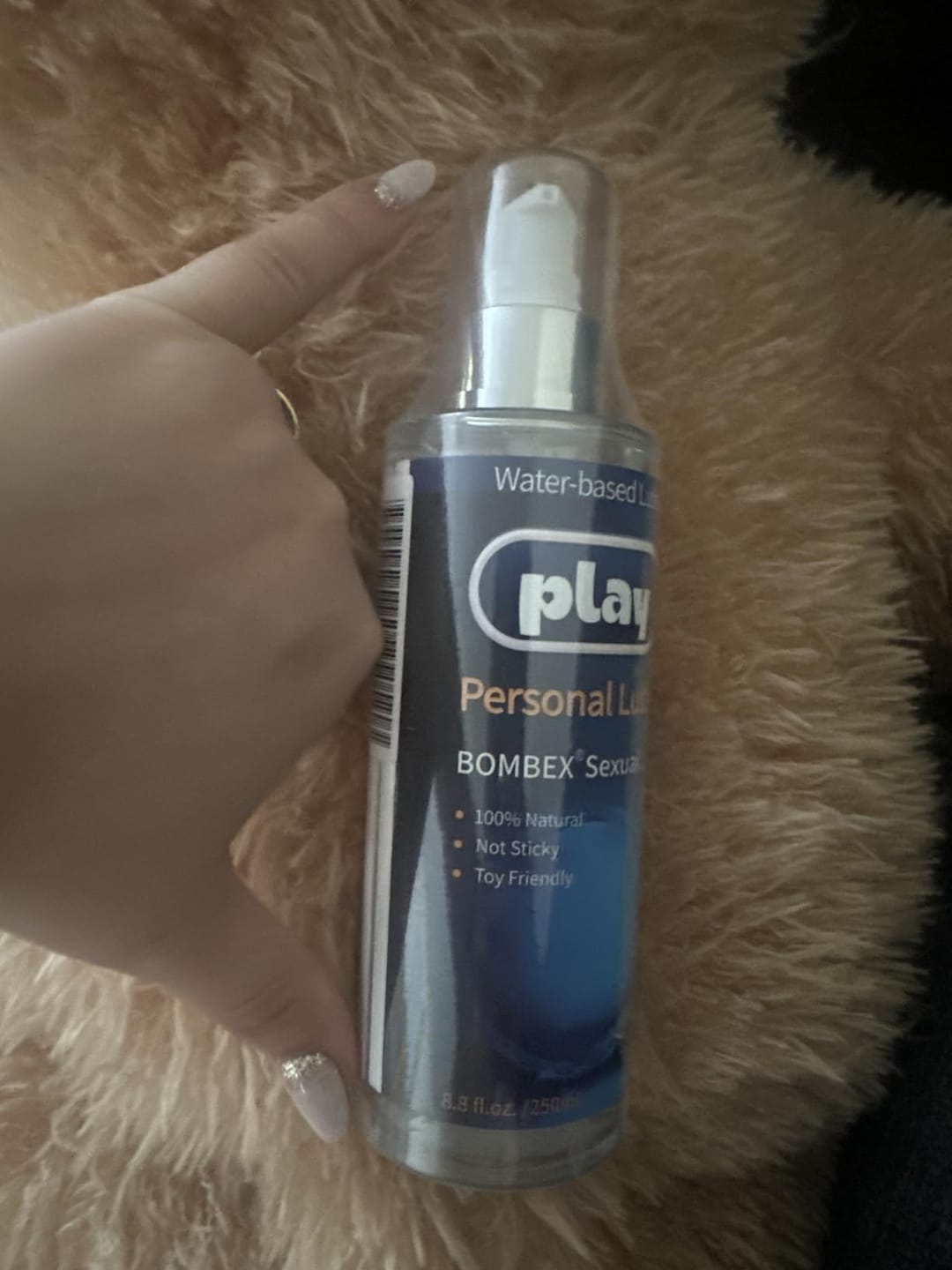 Customer photo review of BOMBEX Water Based Lube