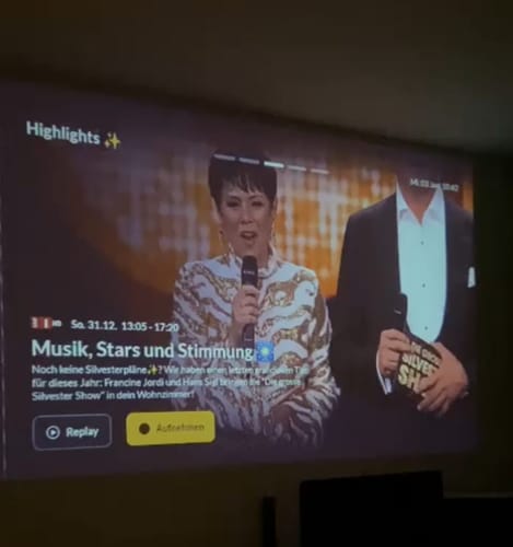 Customer photo review of KinoBuddy® – Dein Kino für Zuhause!