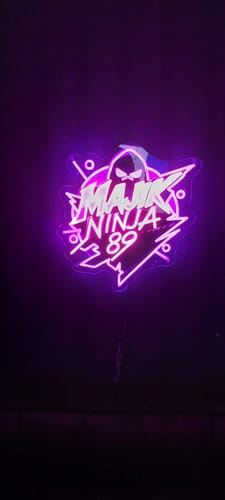 Customer photo review of MAJIKNINJA89 - Premium Neon Artwork