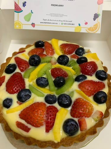Customer photo review of Signature Fruit Tart (Available in KL & Selangor only)