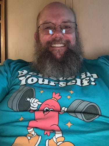 Customer photo review of Believe in Yourself T-Shirt