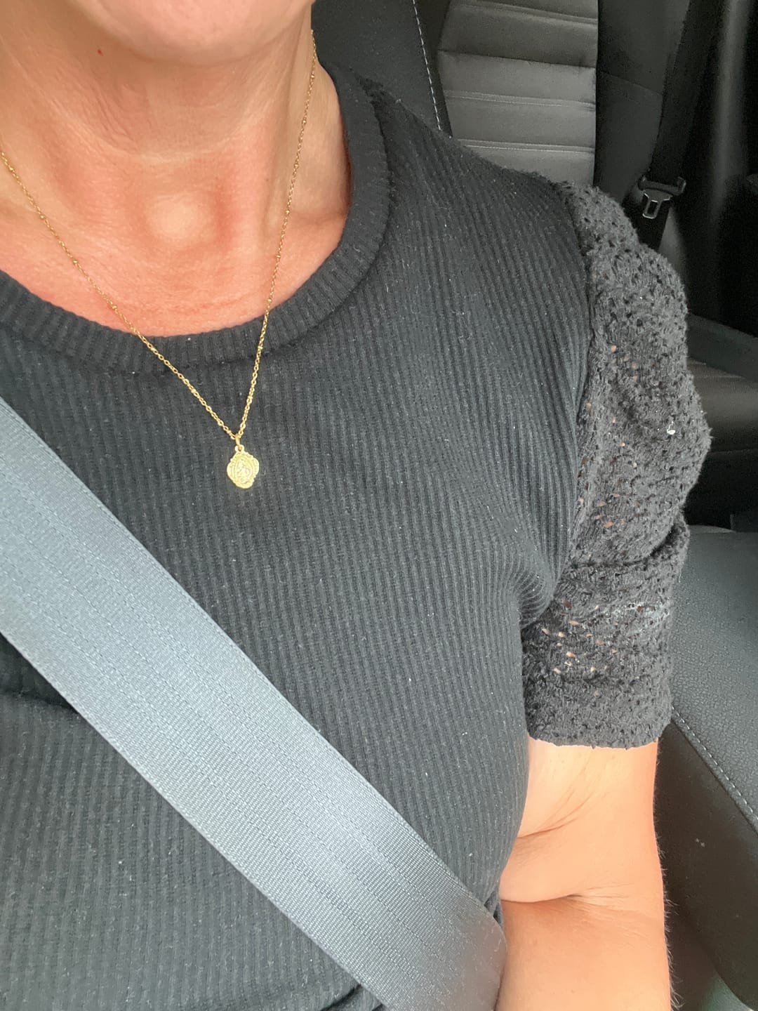Customer photo review of Miraculous Petite Necklace