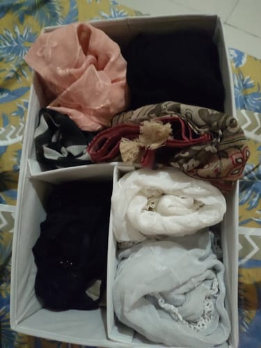 Customer photo review of Qoolish Diaper Caddy in 4 Colors