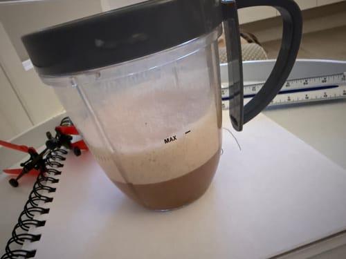 Customer photo review of NutriDinner Chocolate