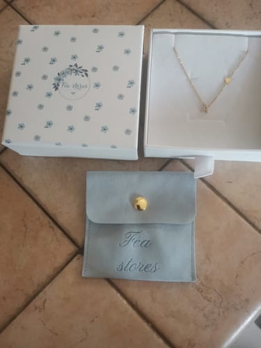 Customer photo review of Collana letter love
