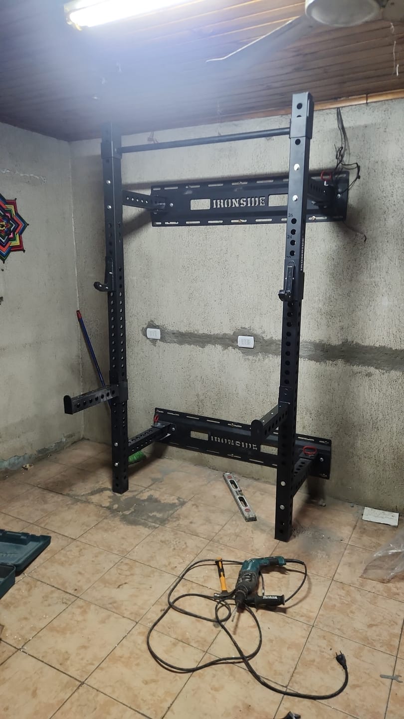 Customer photo review of Rack Plegable de Pared Wall Mount IRONSIDE