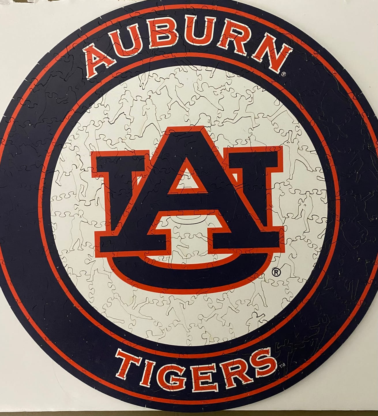 Customer photo review of Auburn University - Wooden Puzzle