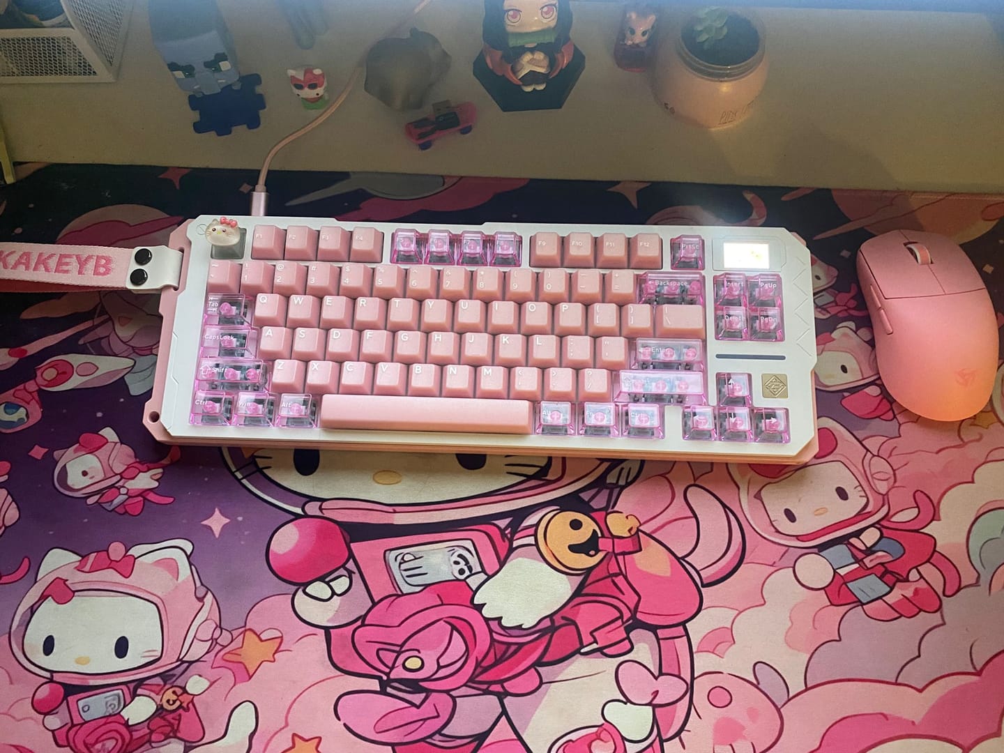 Customer photo review of Sikakeyb Castle HM80 Alüminyum Klavye (Manyetik Switch / HE)