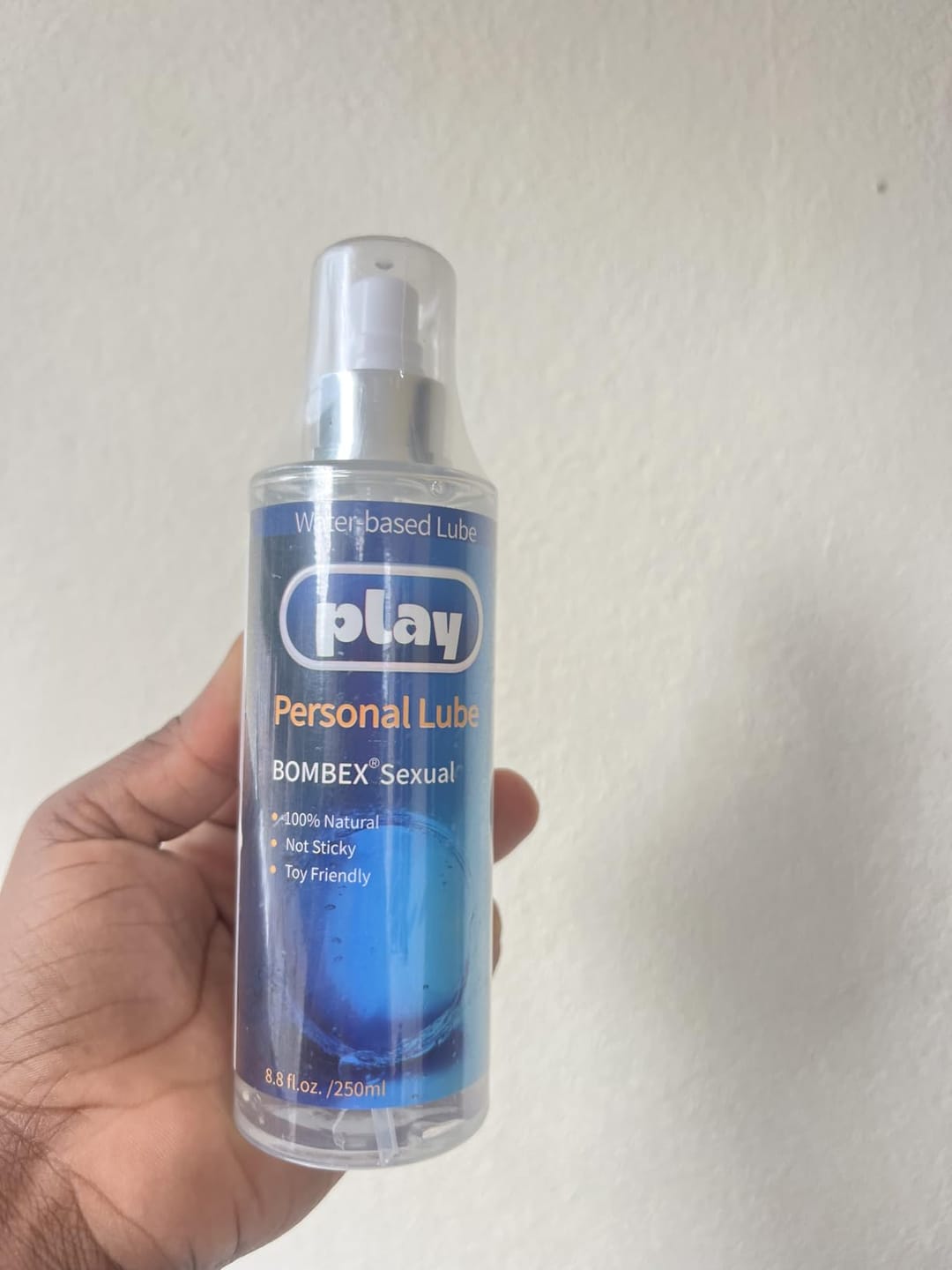 Customer photo review of BOMBEX Water Based Lube