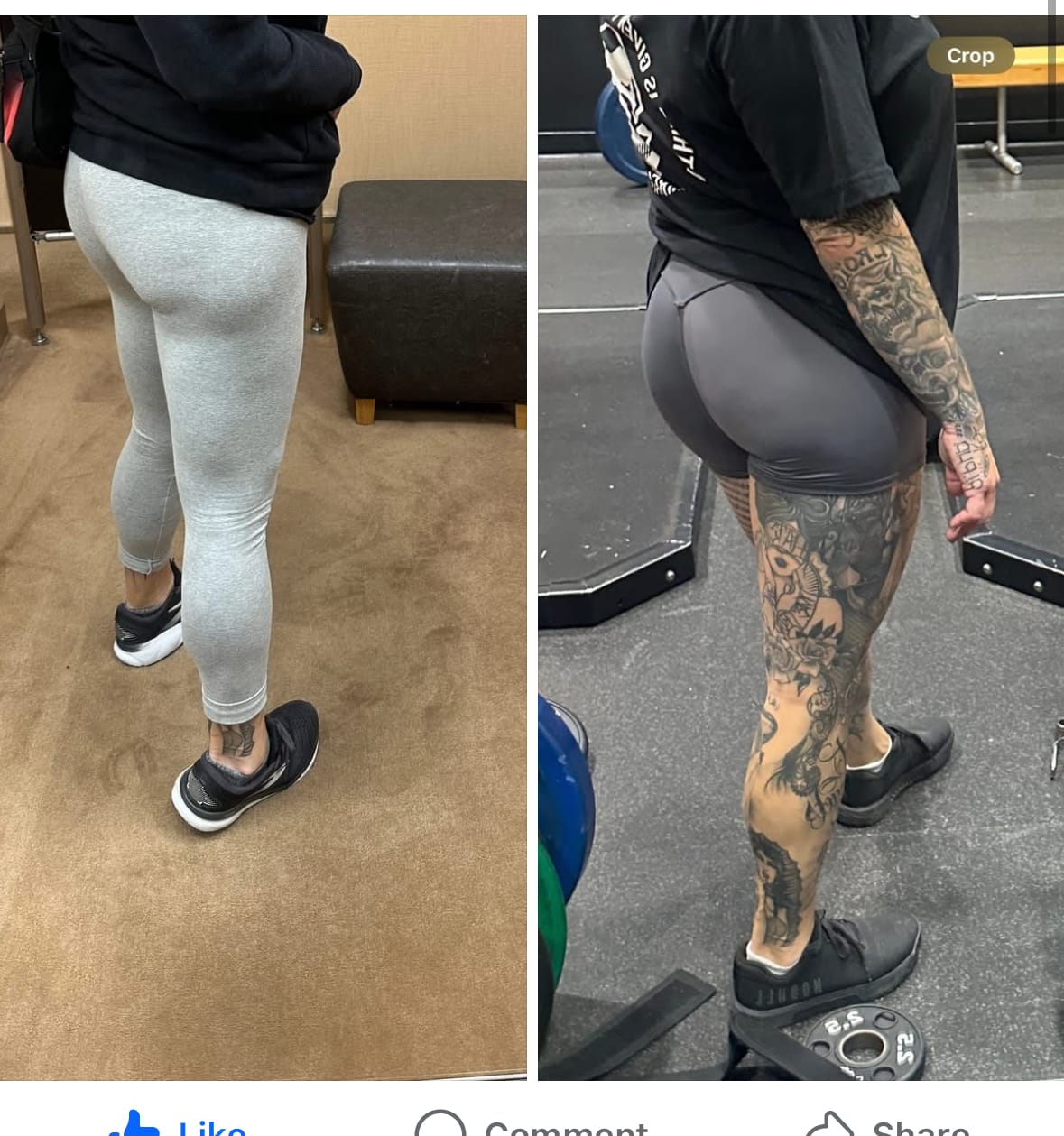 Customer photo review of Standard "Muscle" Booty & Legs Workout Program - Gym