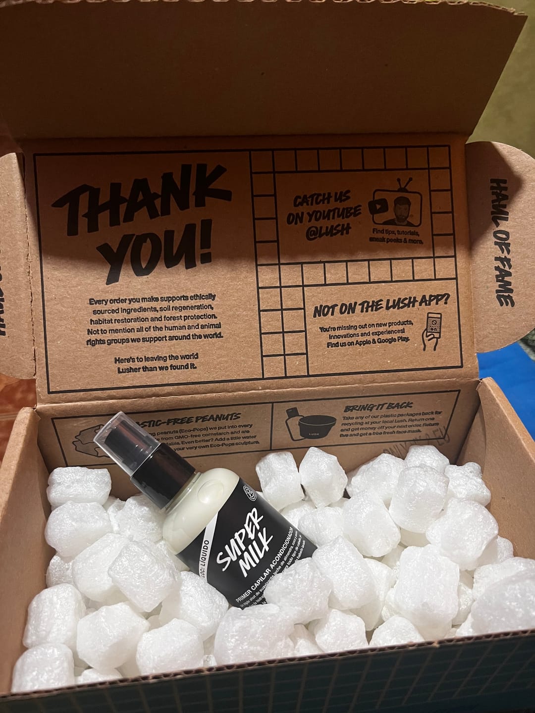 Customer photo review of Super Milk