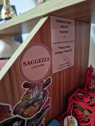 Customer photo review of Sticker Vinile Classico