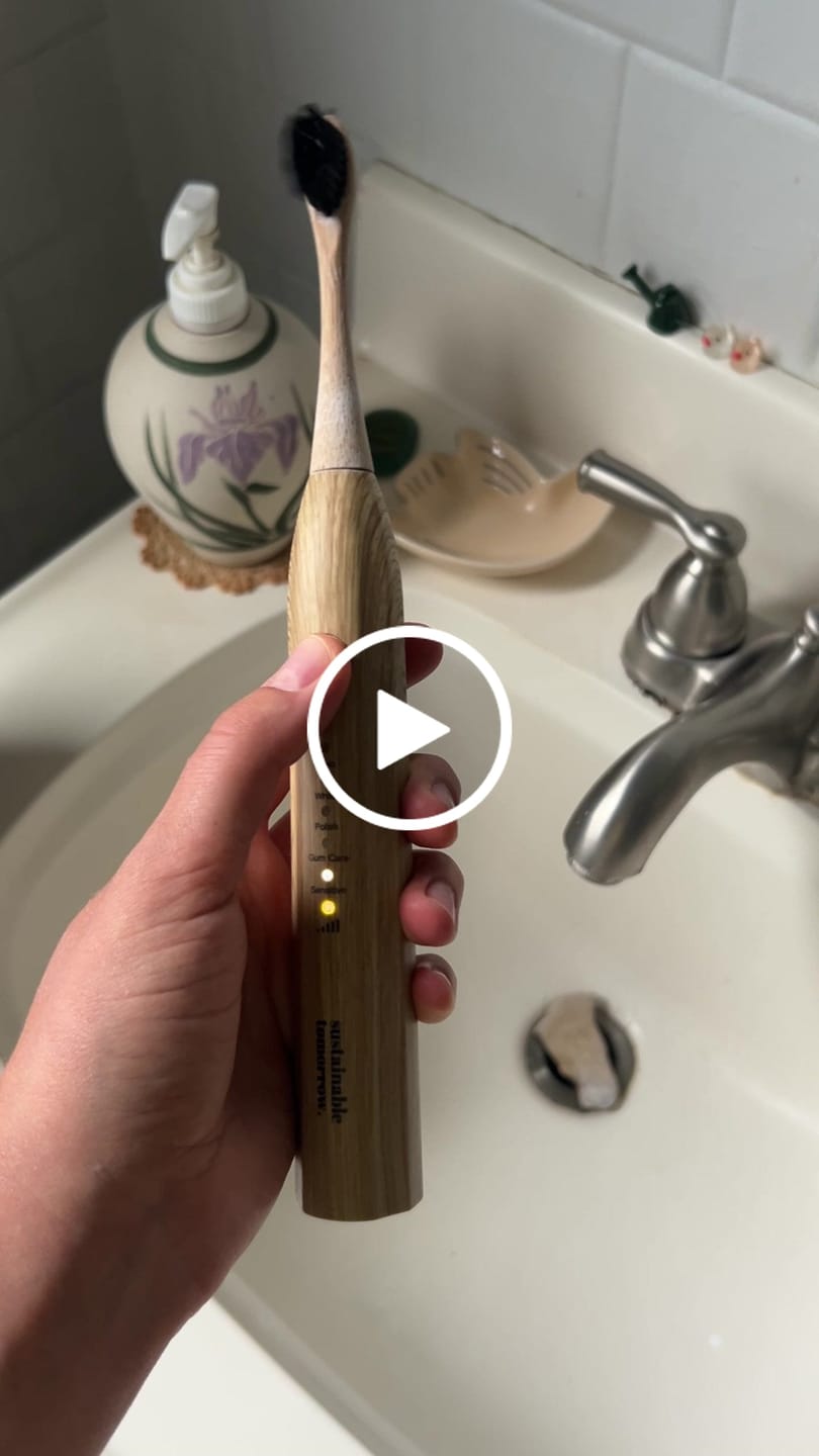 Customer video review of Zen Bamboo Electric Toothbrush