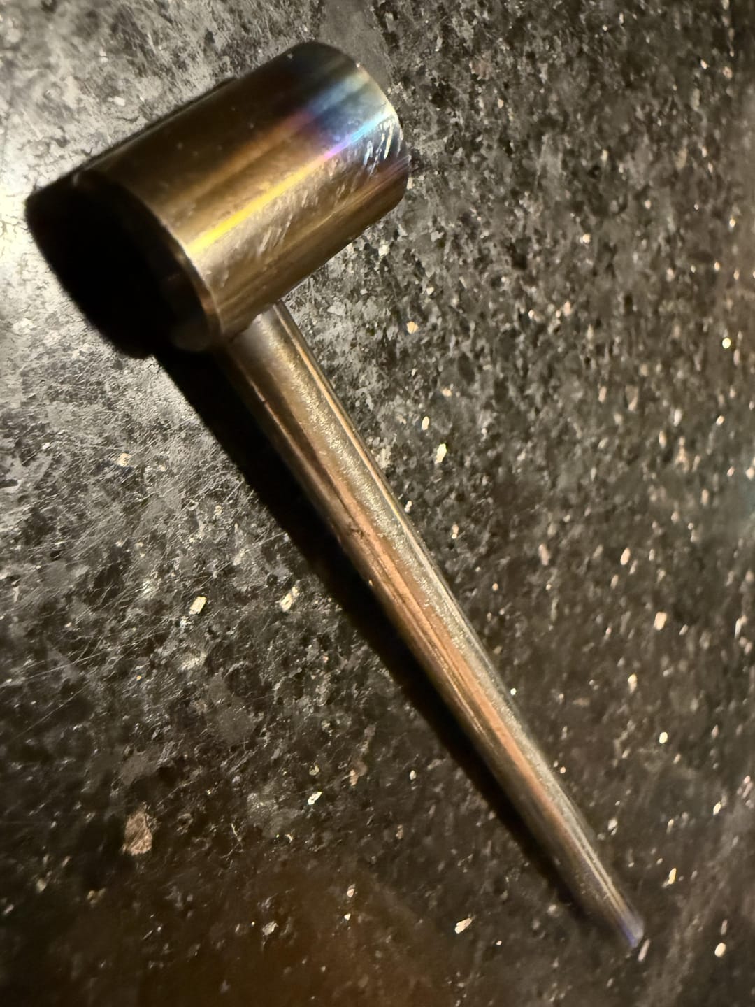 Customer photo review of Long Cobb Titanium Pipe