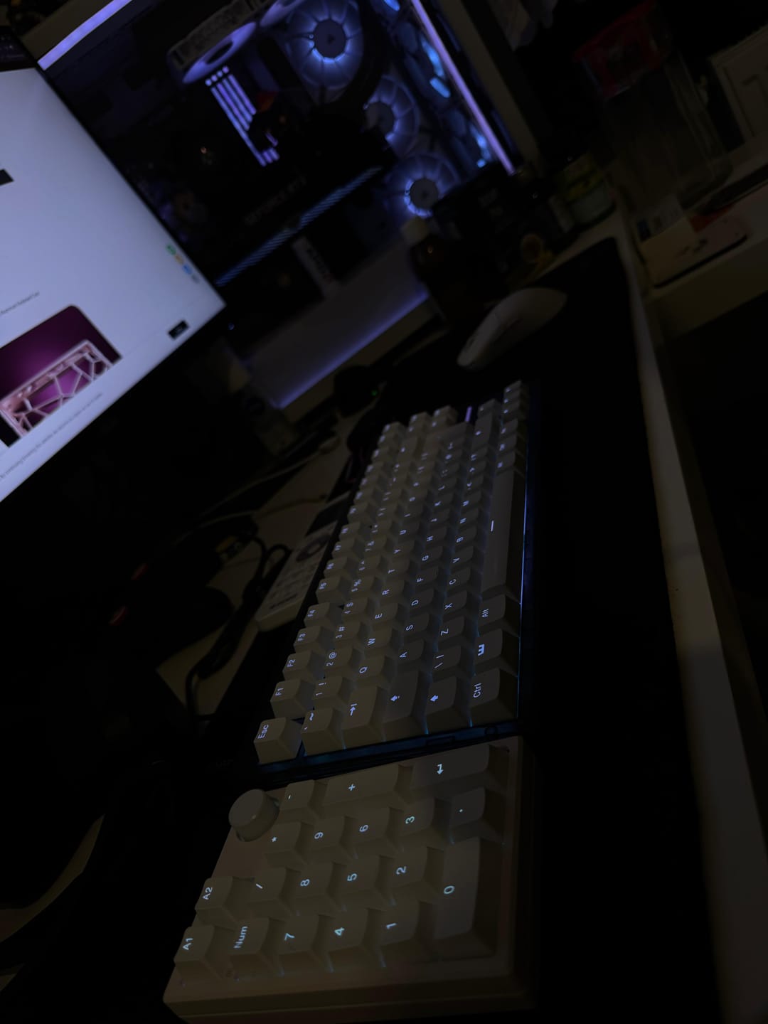 Customer photo review of Darmoshark K3 Pro Numpad