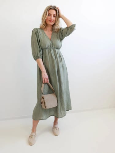 Customer photo review of SANDY Maxikleid - verschiedene Farben