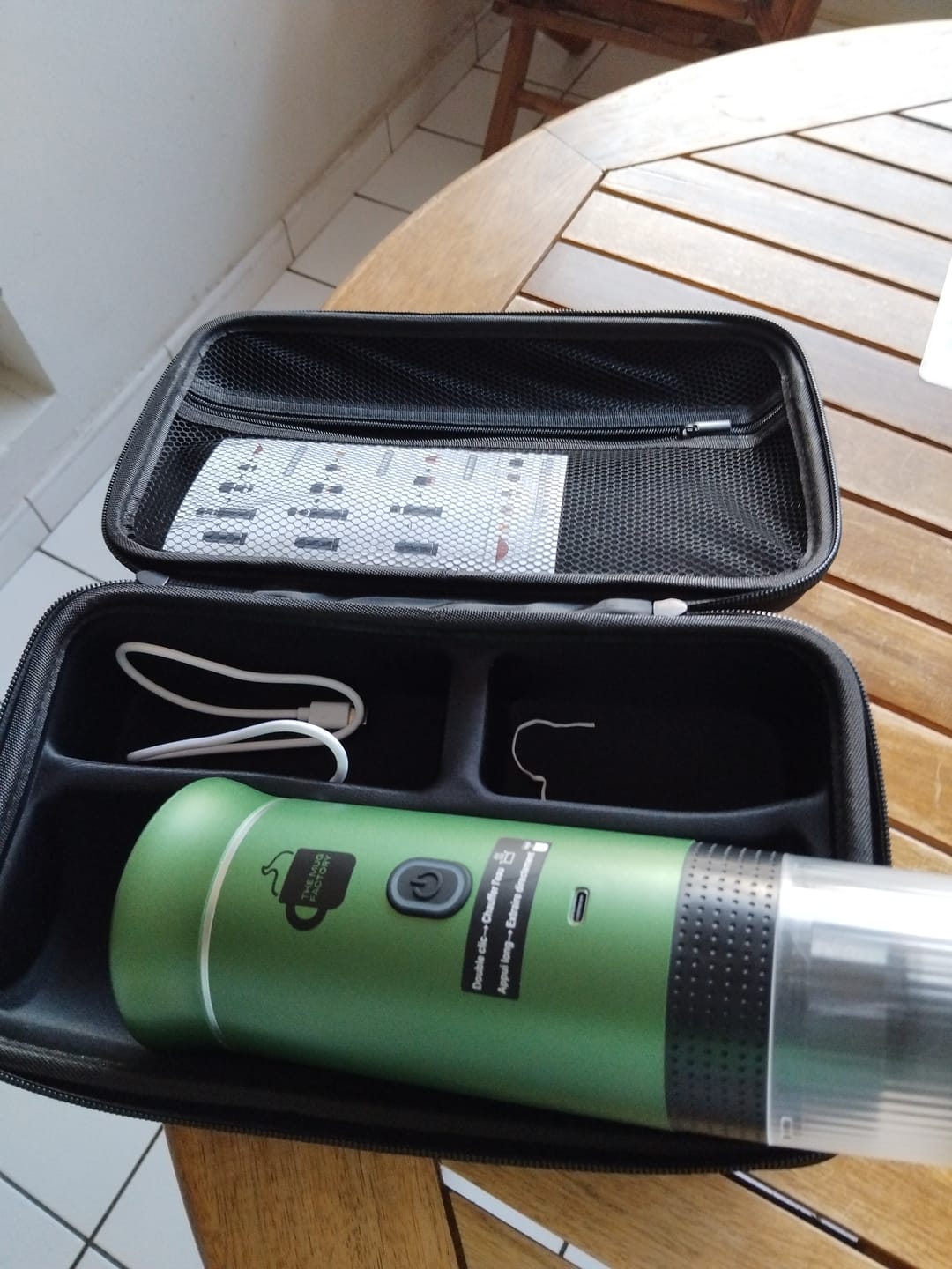 Customer photo review of Expresso Bottle - cafetières machines à expresso portable