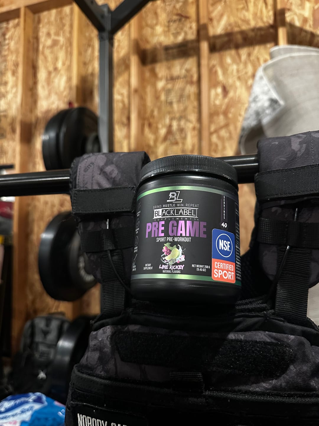 Customer photo review of PRE GAME