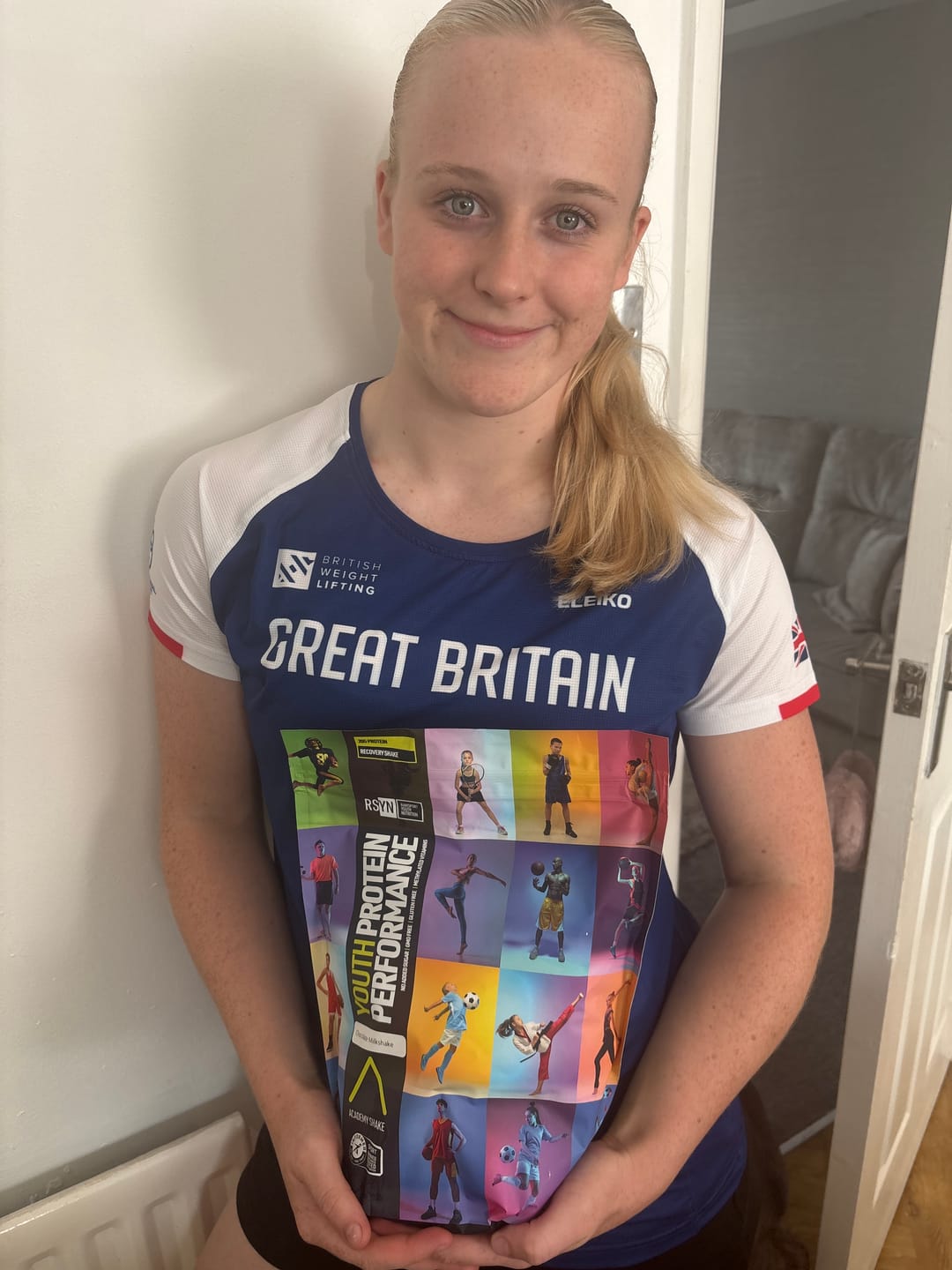 Customer photo review of Youth Performance Whey Protein | RSYN