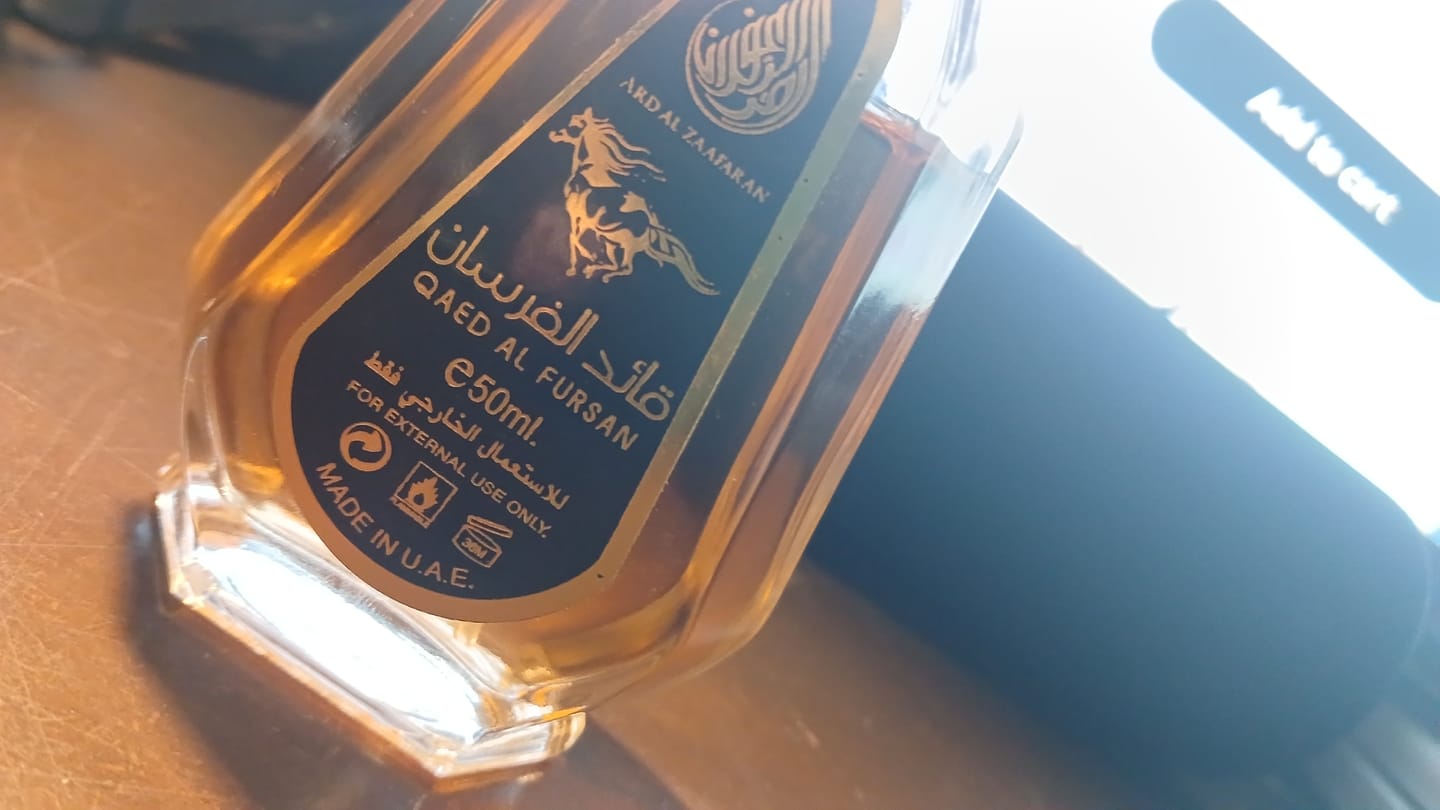 Customer photo review of Qaed Al Fursan 50ml