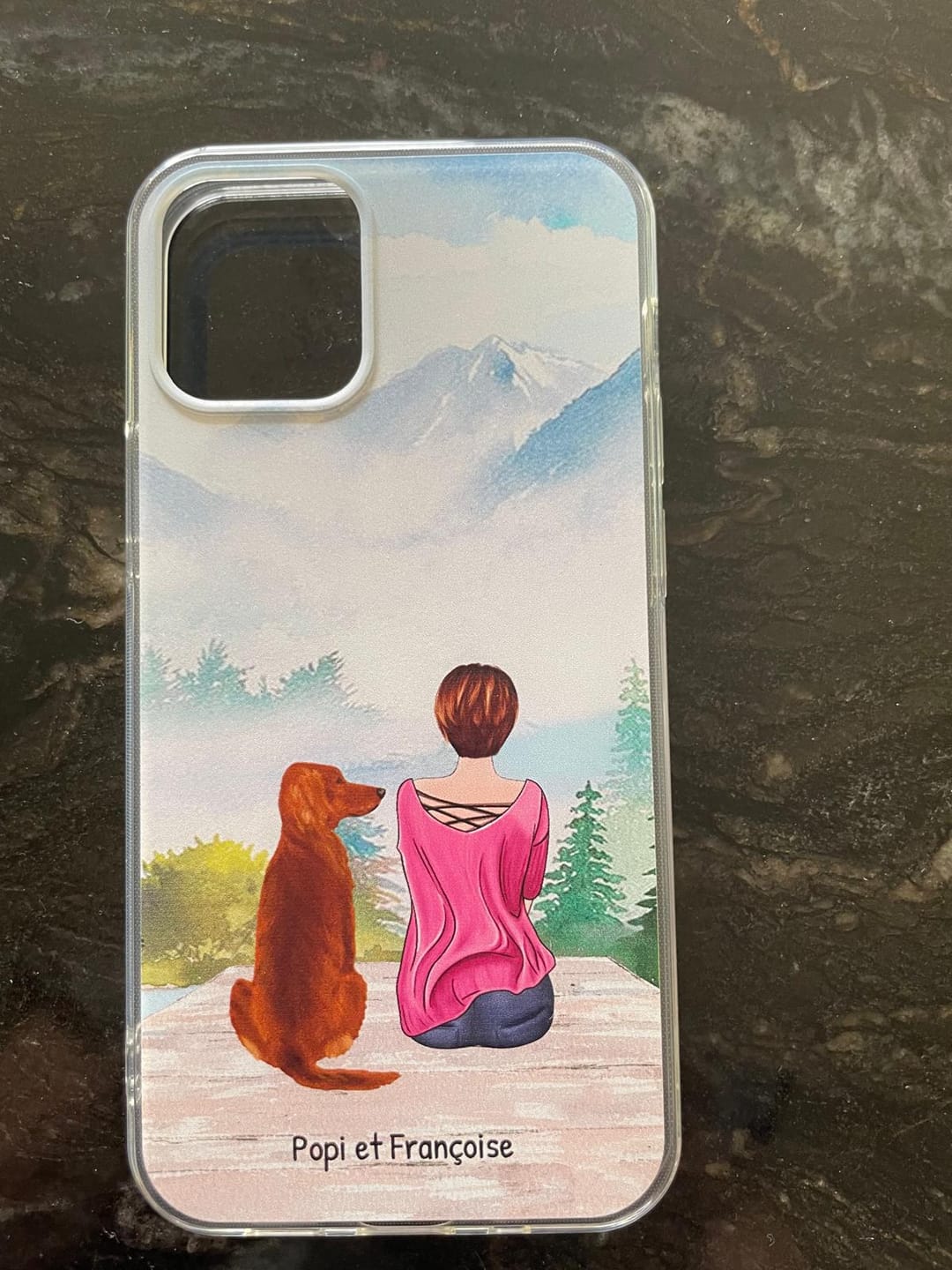 Customer photo review of Meilleurs amis - Coque de téléphone personnalisée