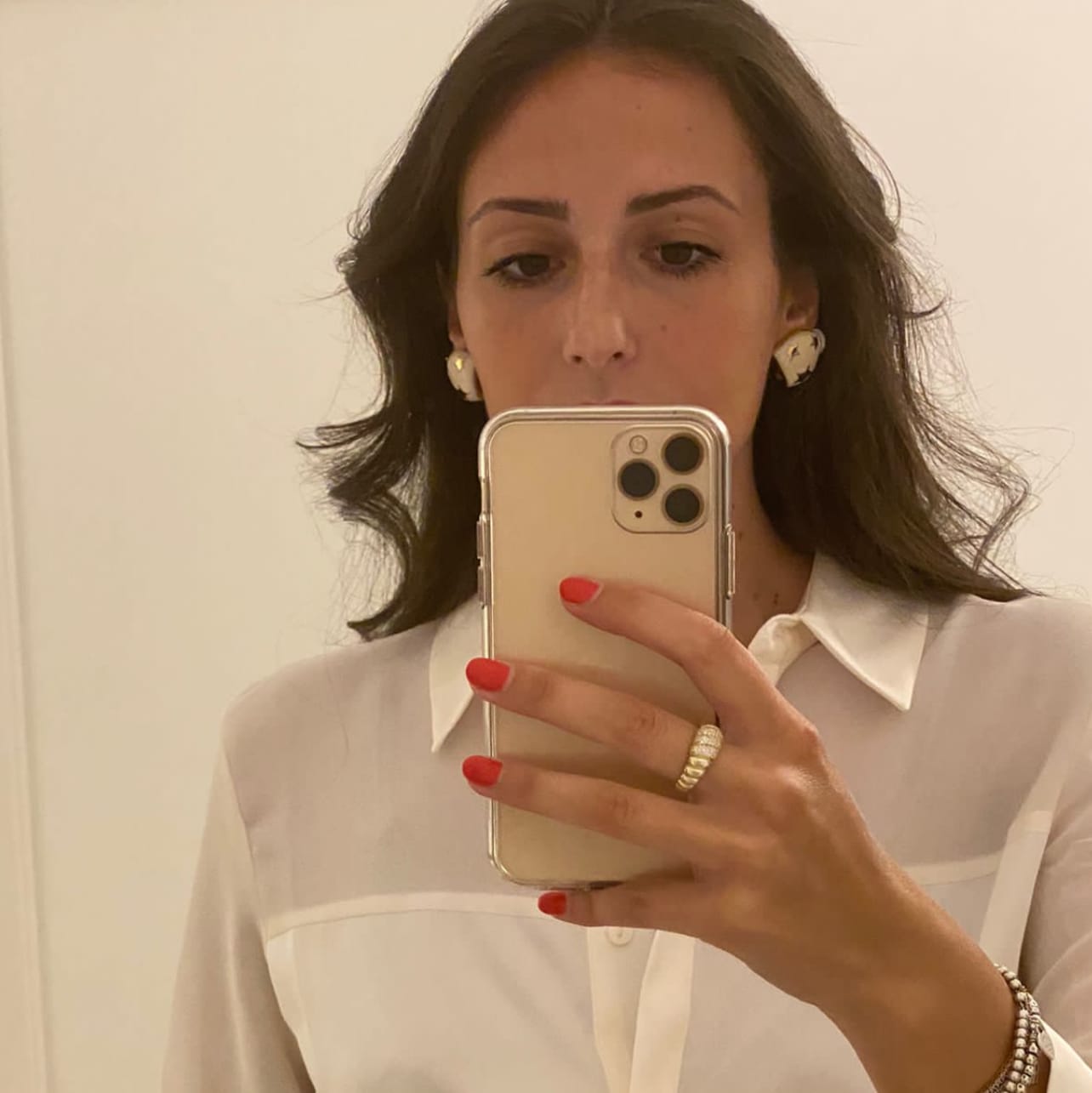 Customer photo review of Orecchini vintage Valentino xs