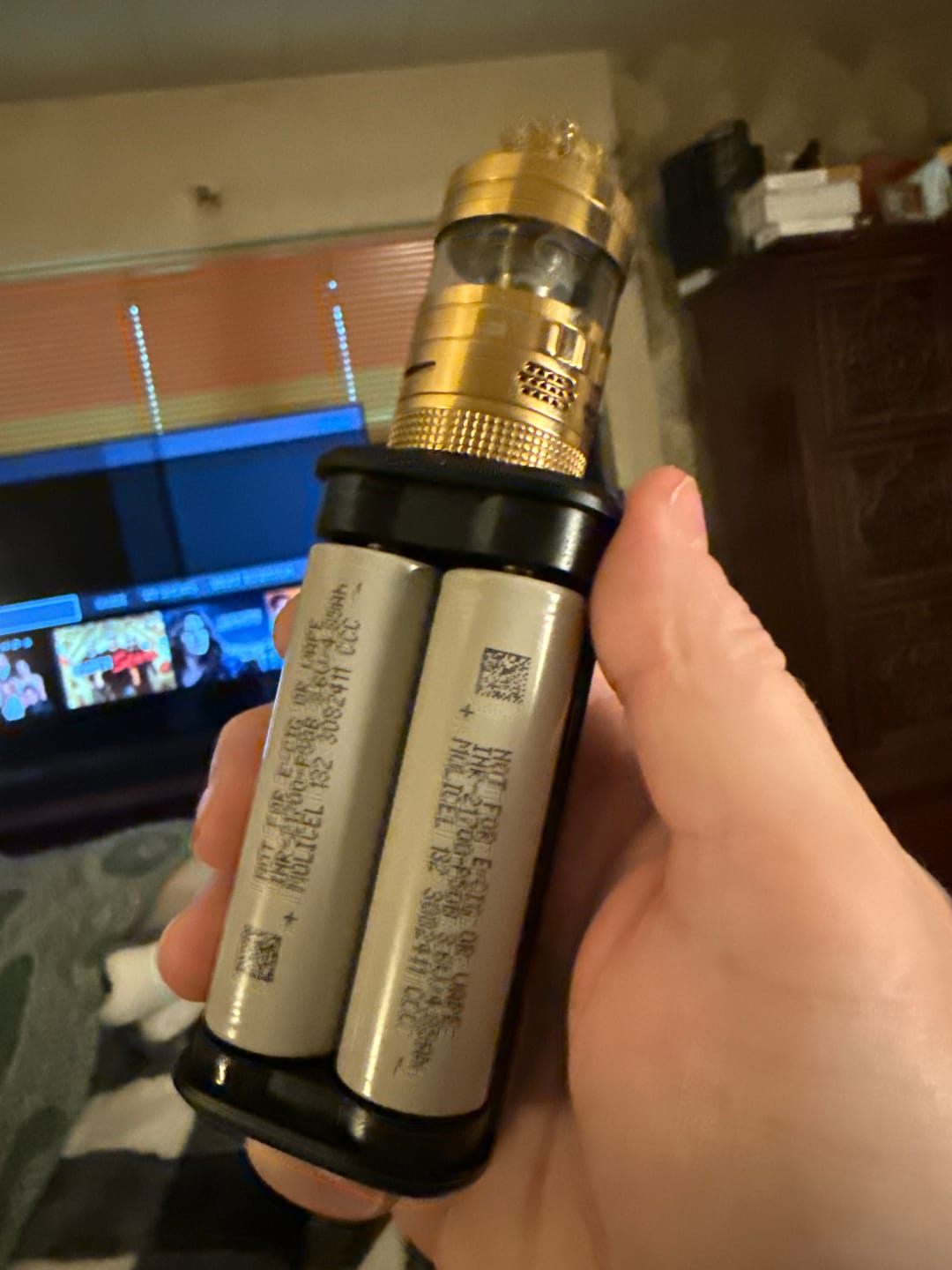 Customer photo review of Molicel 21700 P50B 5000mAh 60A Battery