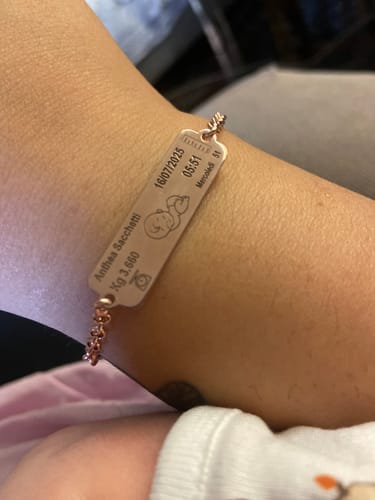 Customer photo review of Bracciale Nascita