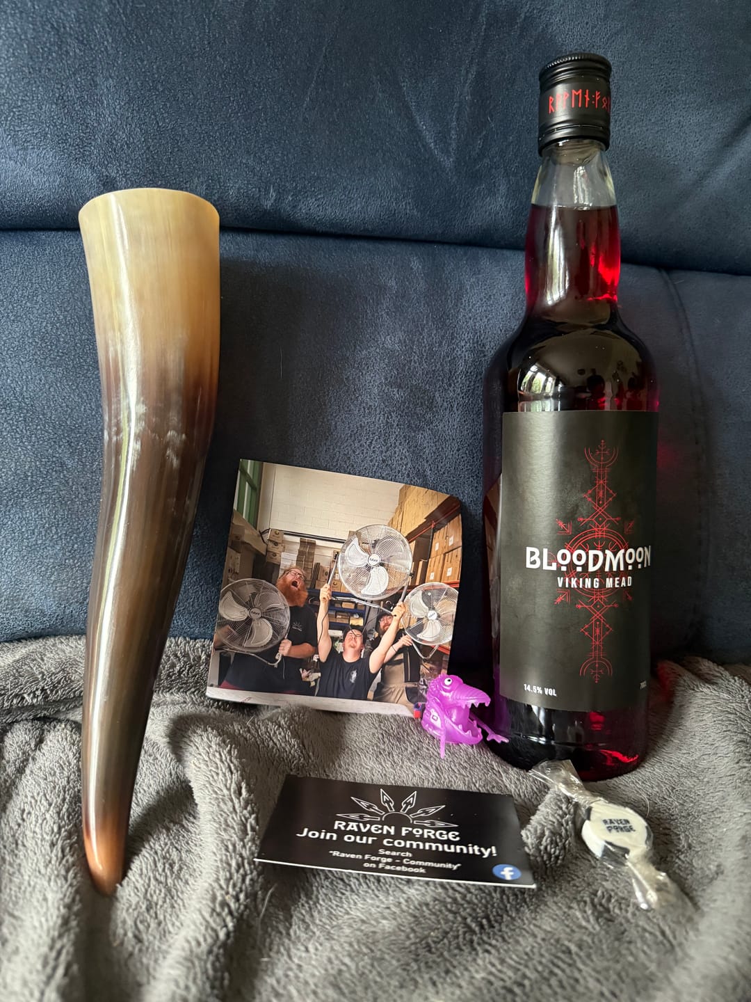 Customer photo review of BloodMoon - Viking Mead and FREE HORN