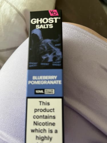 Customer photo review of Ghost Salts 10ml - 2% de Nicotine  - E-Liquide Sel de Nicotine