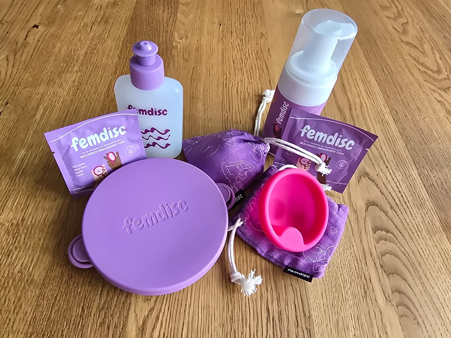 Customer photo review of femdisc Reinigungstücher für unterwegs