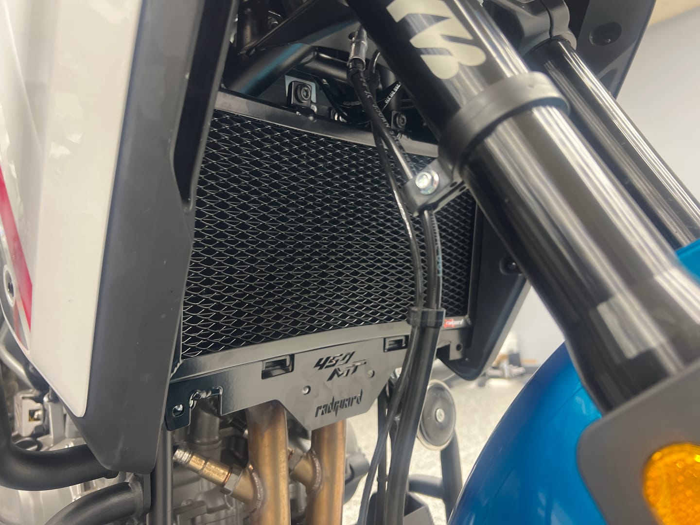 Customer photo review of CFMoto 450MT/Ibex 450 2024-2025 Radiator Guard