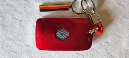 Customer photo review of Kennzeichen Schlüsselanhänger Mini Nummernschild Metall