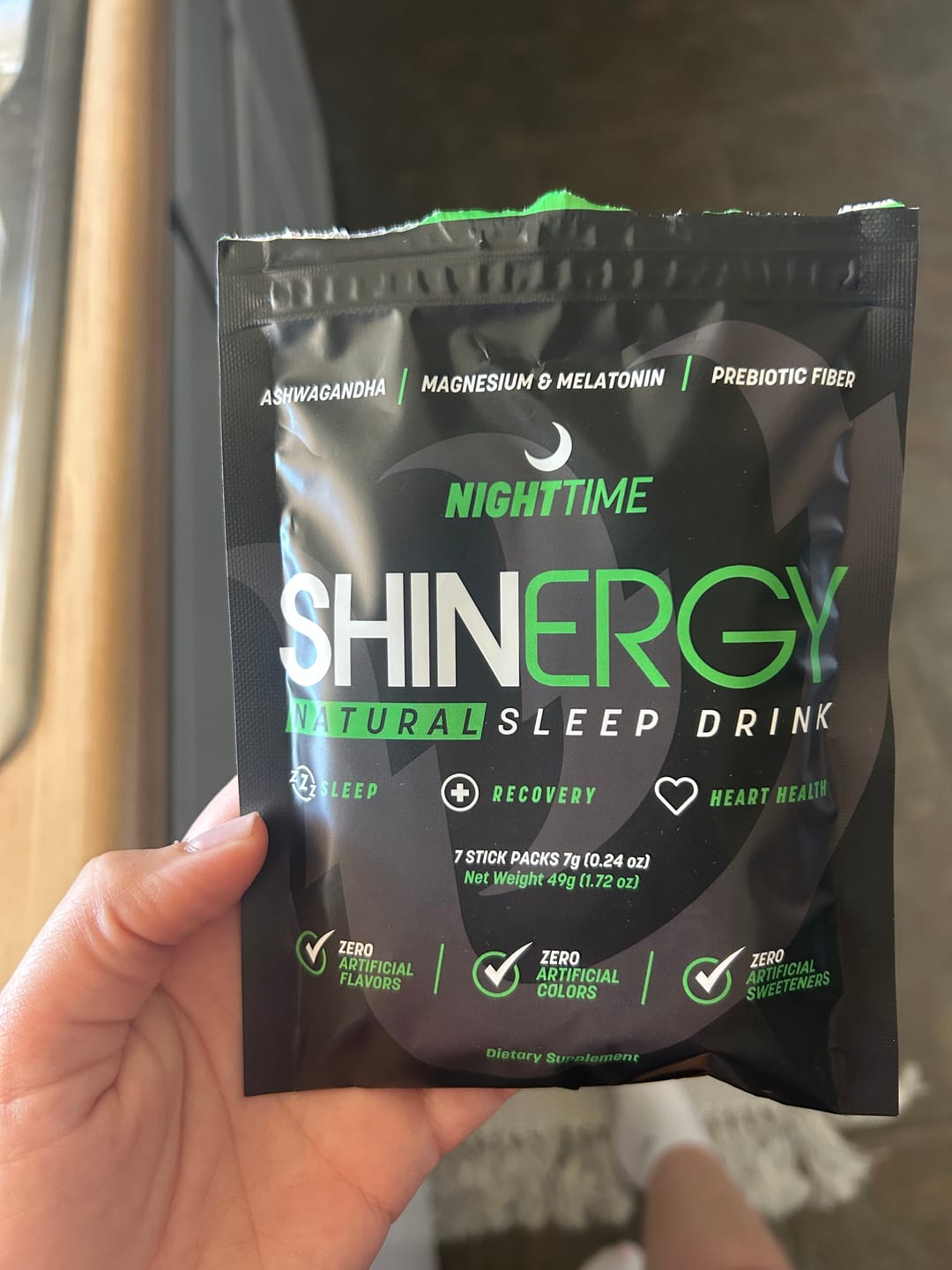 Customer photo review of Shinergy Nighttime Drink