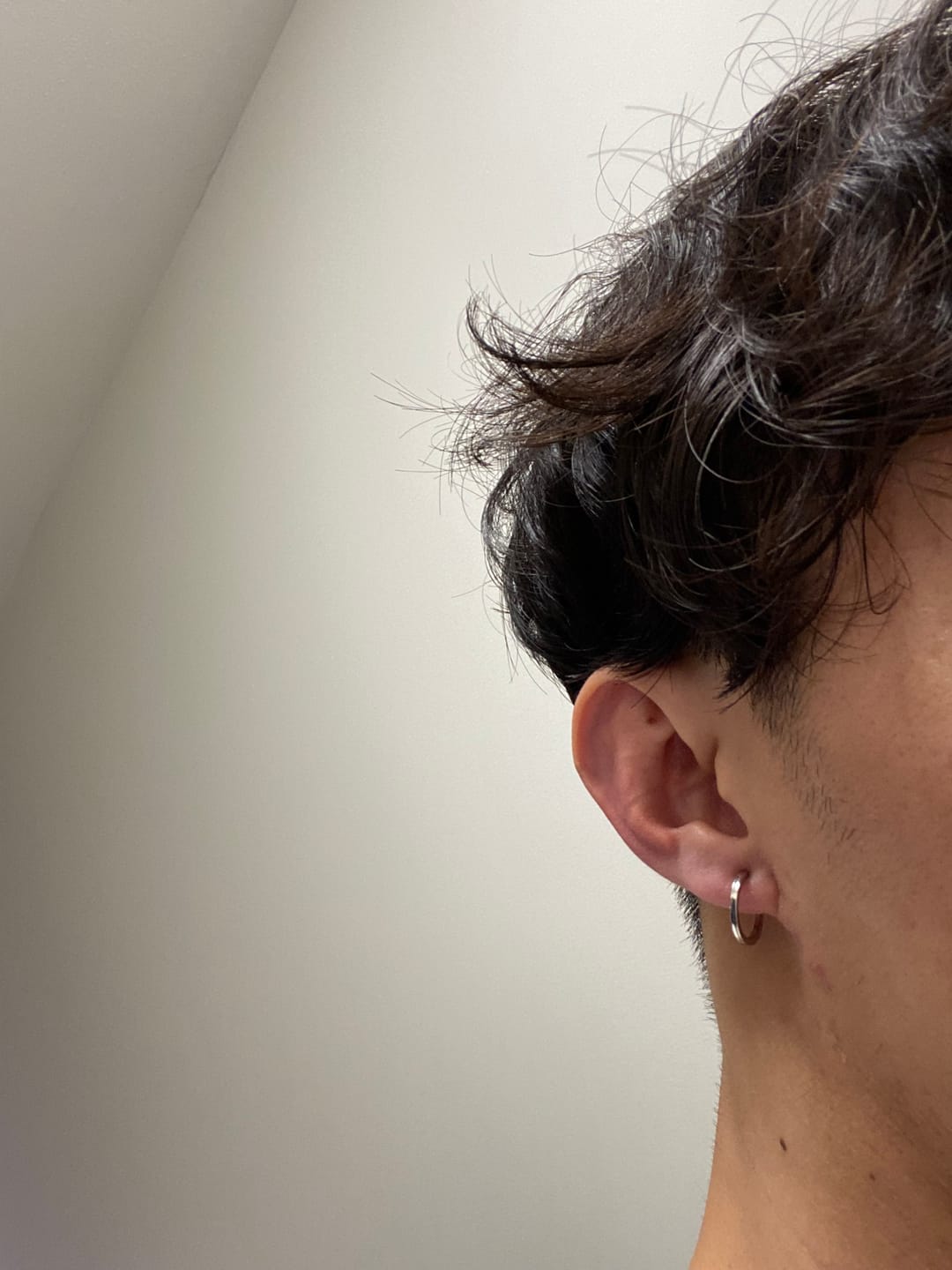Customer photo review of Classic Hoop Clip On Earrings
