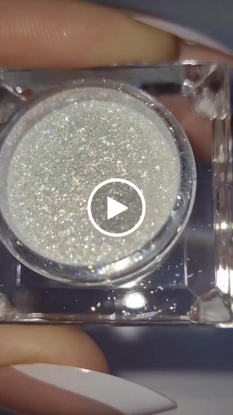 Customer video review of Mix & Match any 8 loose glitter pigments ( Glistening pigment mix included )