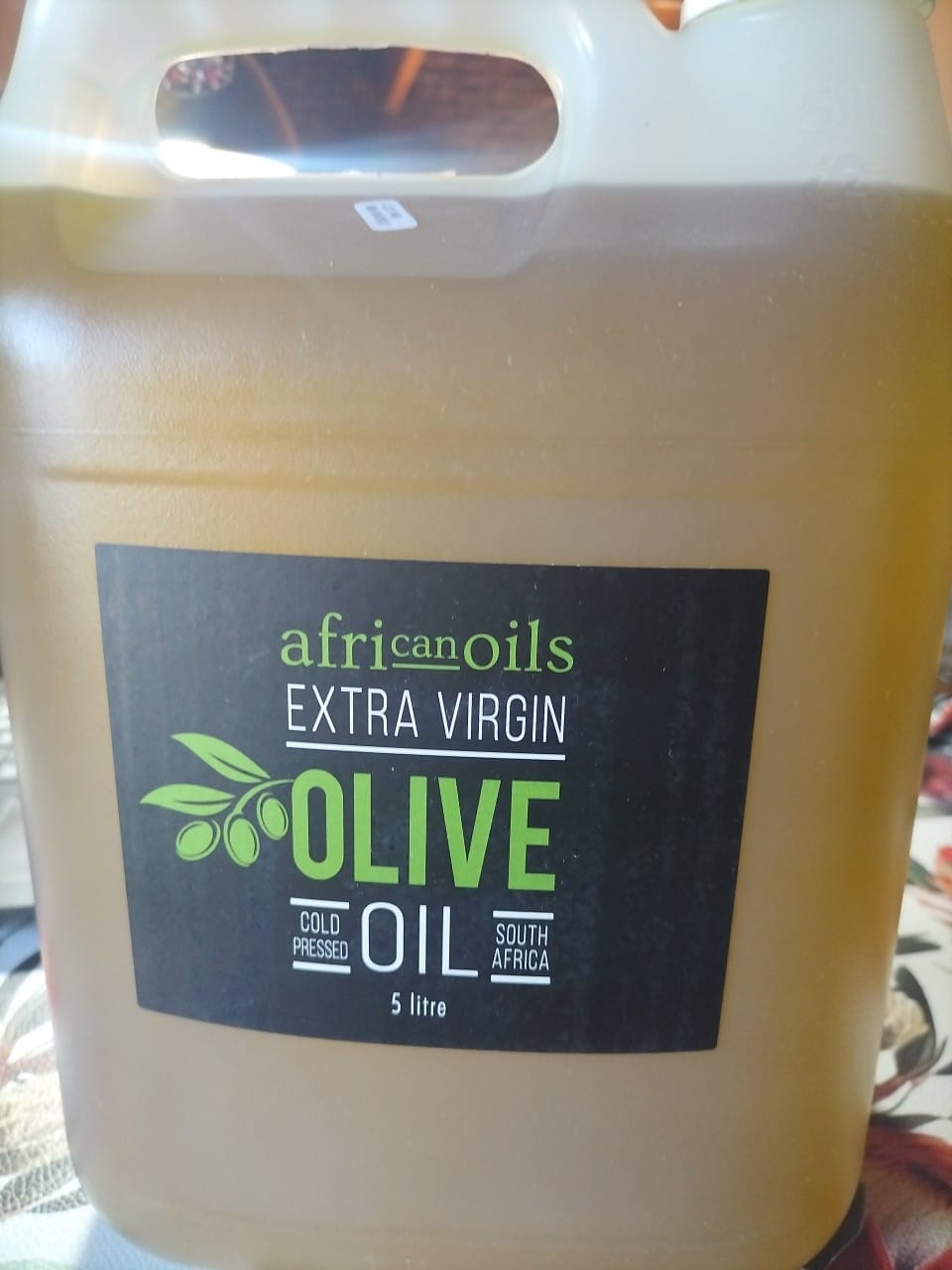 Customer photo review of 5L Karoo Gold – Extra Virgin Olive Oil (2025 Harvest)