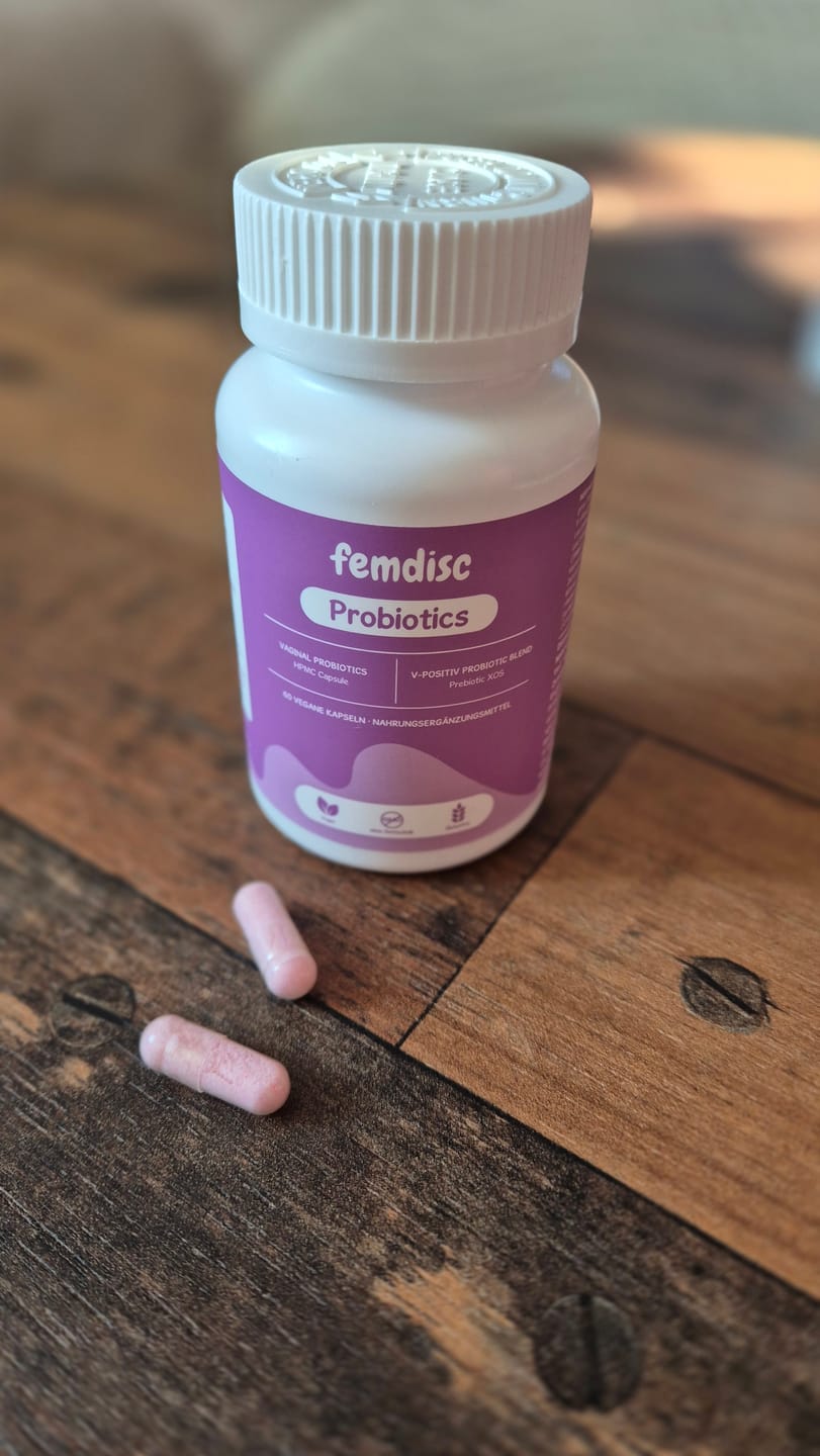 Customer photo review of femdisc vaginal Probiotics