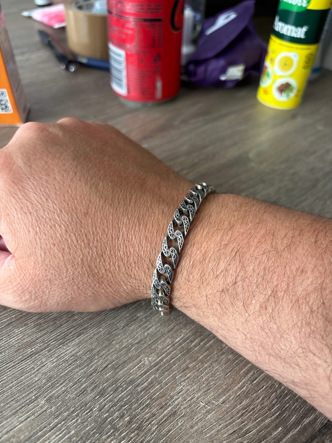 Customer photo review of ANCIENT CUBAN. - 925 STERLING SILVER