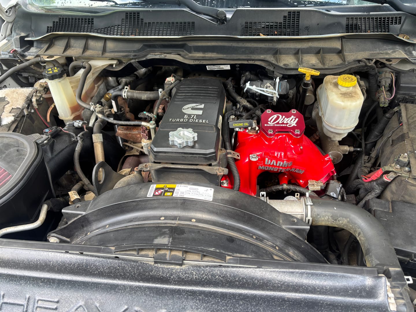 Customer photo review of 2007+ Cummins Aluminum EGR Block Off Plate (I67-EGR-0052)