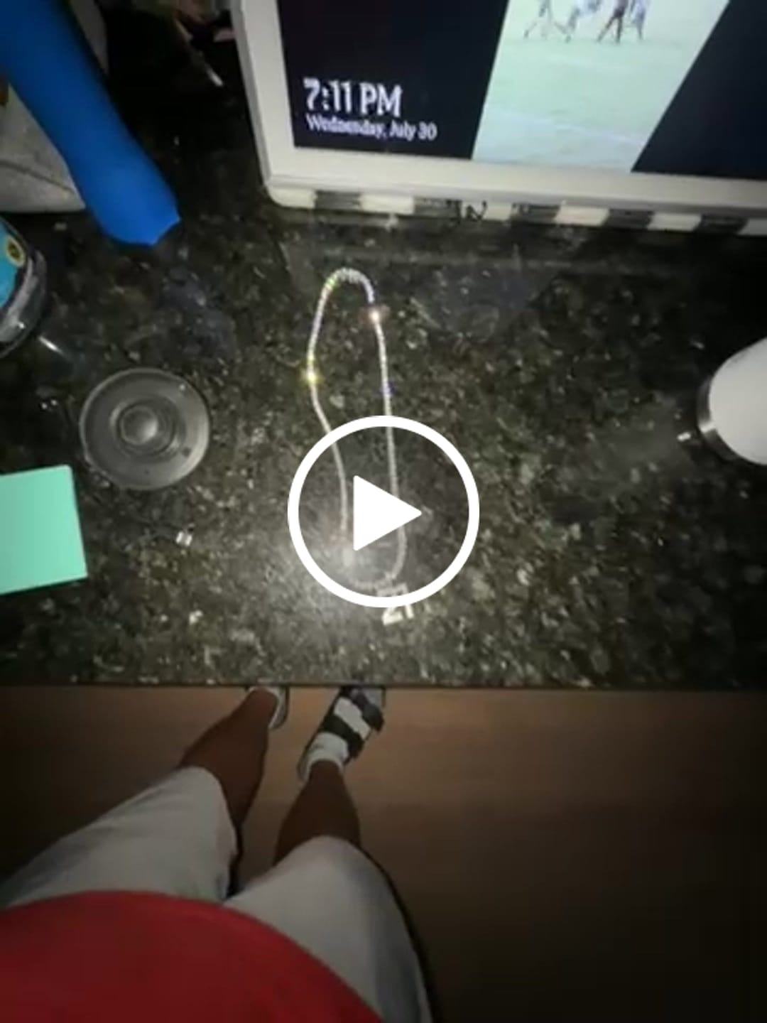 Customer video review of Tennis Chain 4mm (Silver)