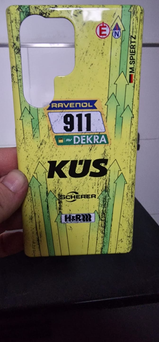 Customer photo review of Grello Porsche GT Livery - Individuelle Premium Hülle für Samsung