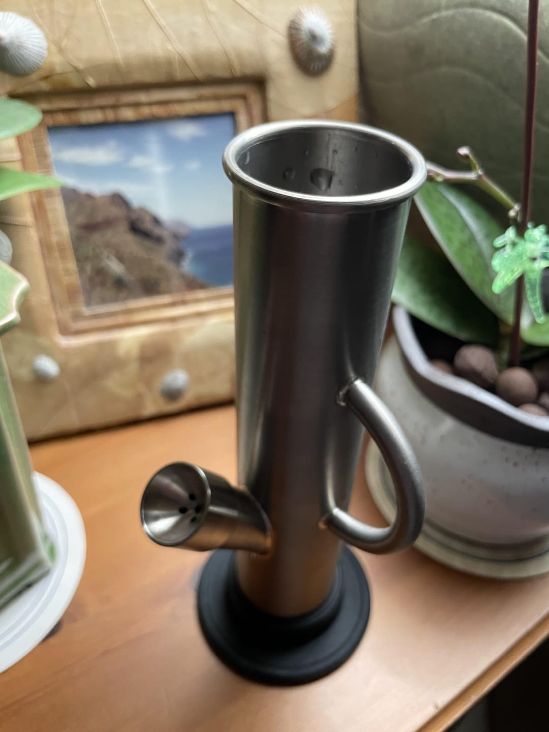 Customer photo review of DangleBong™️ Titanium Water Pipe