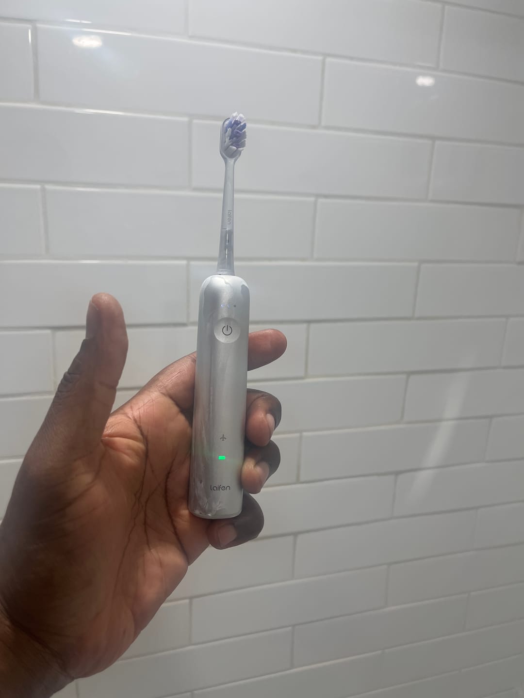 Customer photo review of Laifen Wave Special Electric Toothbrush