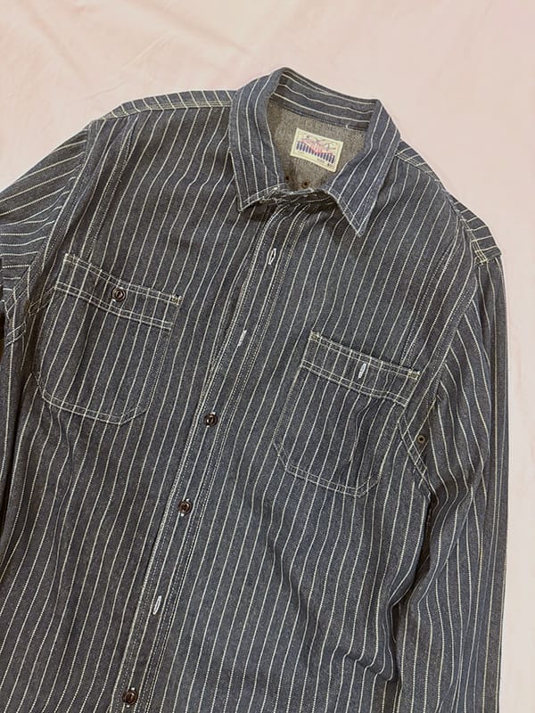 Customer photo review of 9 oz Wabash Vent Hole Work Shirt