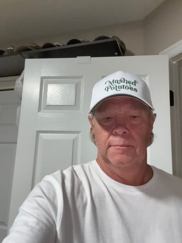 Customer photo review of Mashed Potatoes Hat