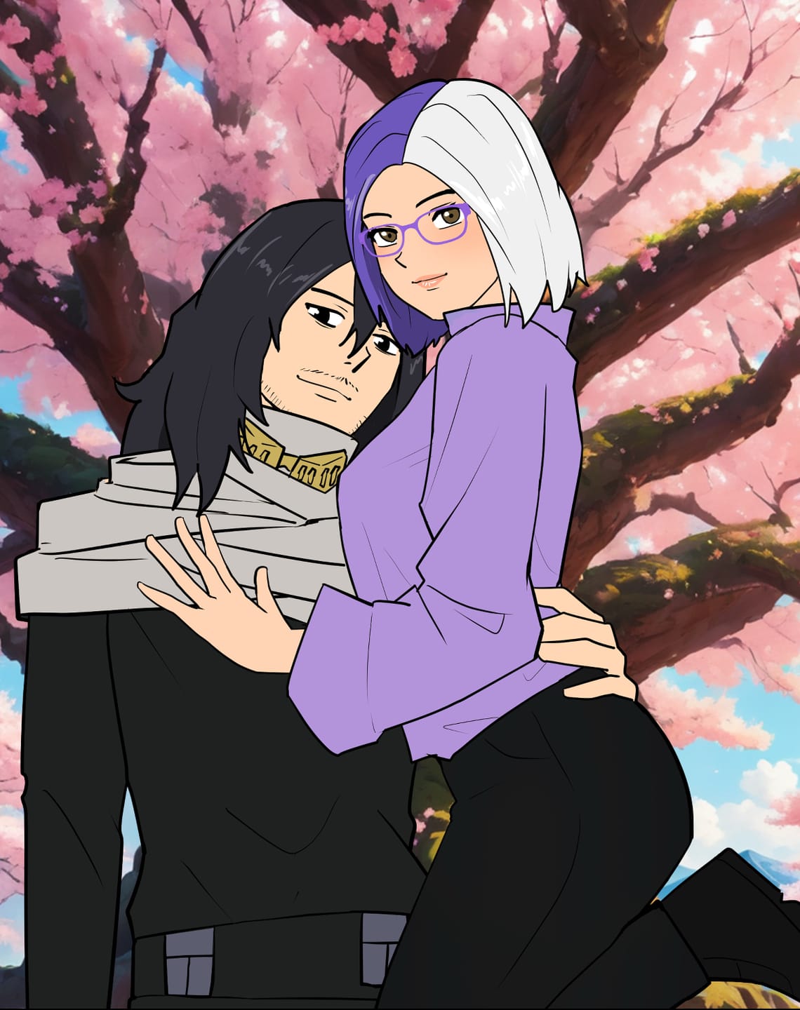 Customer photo review of Custom Anime Portrait (ANY ANIME)