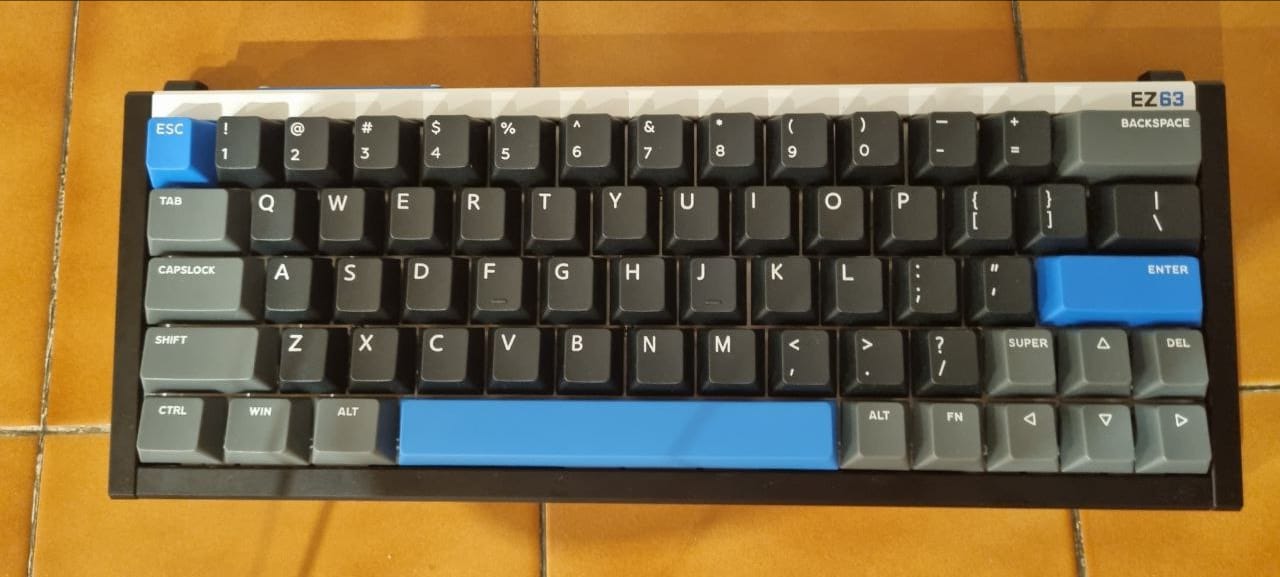 Customer photo review of IQUNIX EZ60/EZ63 Magnetic Switch Gaming HE Keyboard